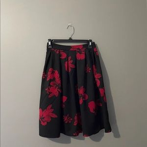 forever 21 flower skirt